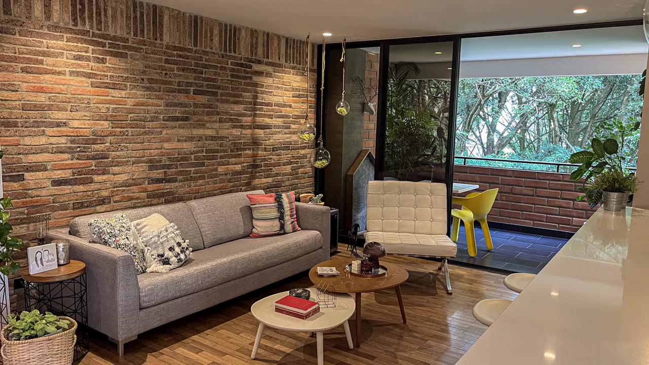 Sala del apartamento en San Lucas